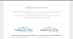 Desktop Screenshot of markusfink.at