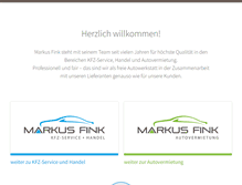 Tablet Screenshot of markusfink.at